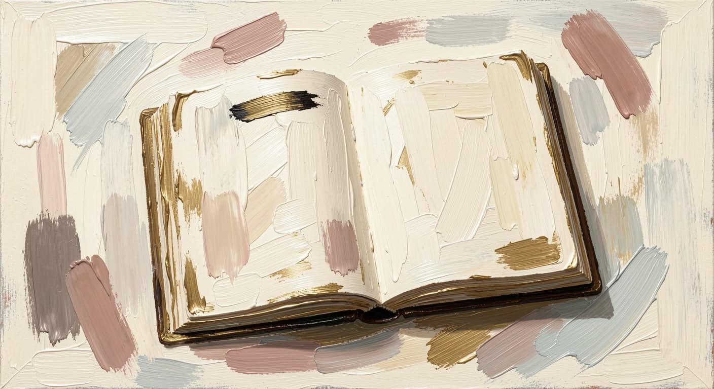 a notebook open to a single short concrete question handwritten at the top, the 