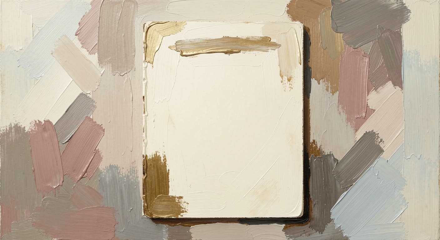 a single hand on paper with one short line written, the rest of the page blank,